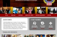 Layout e Site Empresa Segurança
